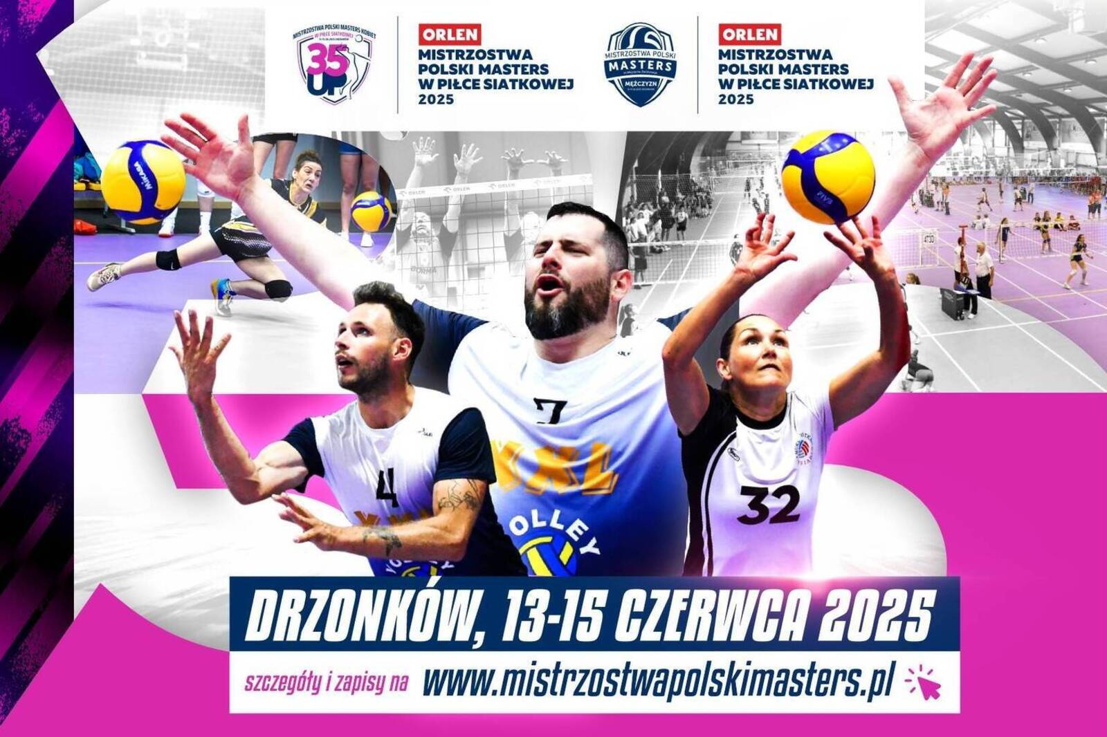 Losowanie XIX Mistrzostwa Polski Masters w Piłce Siatkowej 2025 [WIDEO]