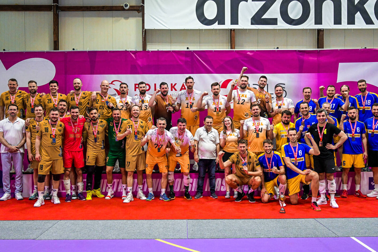 Mistrzowie na podium - finały i dekoracja uczestników ORLEN Mistrzostw Polski Masters w Drzonkowie [ZDJĘCIA]